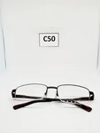 Eyeglasses Foster Grant Metal Half Rim LO0618 7164C 54-18 140. Fixed Price $15.00.