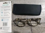Jonas Paul Blue Light Filtering Reading Glasses, +2.50, Cream Tortois, 49-19-140. Fixed Price $14.99.