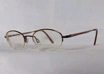 Revlon RV511 Eyeglass Frames Half Rim Brown 46 18-135 Spring Hinges. Fixed Price $19.16.