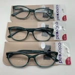 "3 Pair" Foster Grant "aviana" Tel +2.75 Coloread Readers Reading Glasses. Fixed Price $24.95.