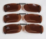Pair Foster Grant Brown Solar Shield Clip-on 54 Rec Sunglasses Msrp 53.97. Fixed Price $24.97.