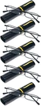 Reavee 5 Pack Portable Slim Reading Glasses For Women, Computer Blue Light. Fixed Price $34.81.