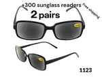 +300 Anti Reflective Tinted Lens Uv Protect Sun Reader Reading Glasses 1123. Fixed Price $11.77.