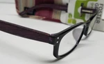 +1.25 Foster Grant Green View Eco-friendly Wood Reading Glasses Bernadette Case. Fixed Price $11.00.
