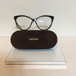 New Tom Ford 5511 001 Black Plastic Eyeglasses 56MM. Fixed Price $180.00.