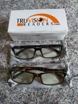 2-PACK Truvision Computer Reading Glasses +0.00 Readers Black Tortoise Plastic. Fixed Price $23.99.