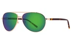 New Ono's Superior Green Bifocal +2.00 Mirror Gold Tortoise Polarized Frame. Fixed Price $80.00.
