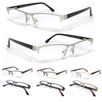 Man Women Metal Frame Semi Rimless Clear Lens Reading Glasses - 4 Color RE75. Fixed Price $22.99.