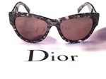 Christian Dior Sunglass Flanelle 1 4P370 56 Shiny Black/grey/pearl Grey/silver. Fixed Price $174.50.