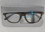 Foster Grant Blue Light Reading Glasses +0.00 Braxton Tortoise Brown With Case. Fixed Price $10.88.