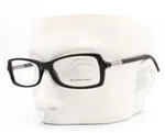 Burberry 2083 3001 Eyeglasses Frames Polished Black & Silver 52-15-135. Fixed Price $65.00.