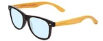 Coyote Woodie Designer Reading Glasses Black Silver Bamboo Brown +7.00 52MM. Fixed Price $49.36.