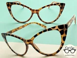 Classic 60'S Retro Cat Eye Style Reading Glasses Readers Leopard Frame +1.50. Fixed Price $13.94.