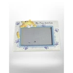 My Purrfect Cat Photo Frame Whimsical Kitten Paw Print Desk Decor Funky Cute. Fixed Price $15.00.