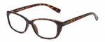Isaac Mizrahi Women Cat Eye Reading Glasses Tortoise Havana Brown Gold Spot 51MM. Fixed Price $19.95.