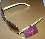 Liz Claiborne Sun Readers - Silvertone Frames W/ Brown Lenses +2.0 Nwt!. Fixed Price $24.99.