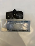 Fisherman Eyewear Flip & Focus Magnifier Clip On Glasses +1.5. Fixed Price $9.99.