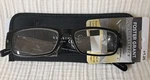 Foster Grant Reading Glasses Lloyd Light Specs Led Readers +125 Unisex Black. Fixed Price $16.99.