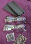 Skyoak 2 Pack Superior Unbreakable Blue Light Blocking Reading Glasses New. Fixed Price $13.99.