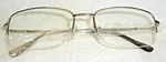 Unisex Women Eyekepper +1.00 Reading Glasses Chrome Silver Half Frame Reader. Fixed Price $17.97.