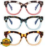 Zxyoo 3PK Reading Glasses, Women Blue Light Blocking Readers. Fixed Price $27.99.