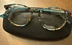 Ernest Hemingway H4903 Ladies Cateye Eyeglasses Demi-blue 49-18-140. Fixed Price $40.00.