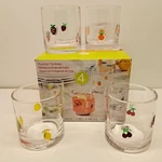 Costco Pandex Icon Glasses Set Of Fruit Tumblers 14OZ New In Box. Fixed Price $39.99.