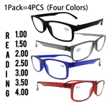 4PACK Reading Glasses Blue Light Blocking For Women Anti Glare 1.0 4.0. Fixed Price $8.56.
