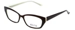 Ecru Designer Blue Light Blocking Glasses BOWIE-002 Brown 50MM Cateye. Fixed Price $79.95.