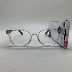 Foster Grant EZ2C 24 610 Cry Brn Clear +2.50 Reading Readers Glasses. Fixed Price $11.66.
