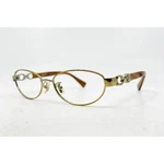 Coach Eyeglasses Women Gold Brown Hc 5062 Stacy 9206 52-16-135 52MM. Fixed Price $31.99.