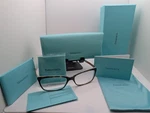 Tiffany & Co. Eyeglasses Frames TF2103-B 8134 Tortoise Blue Rectangle 53-16-140. Fixed Price $110.00.