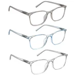 Shunxi 3 Pack Distance Glasses For Women, 51-19-140, Blue Light Blocking. Fixed Price $33.96.