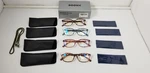 Doovic 4 Pack Computer Reading Glasses Blue Light Blocking Anti Eyestrain Spring. Fixed Price $24.95.