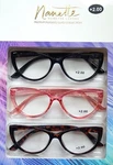Nanette Lepore 3 Pack Premium Reading Glasses Readers +1.50+2.00+2.50 New. Fixed Price $29.99.
