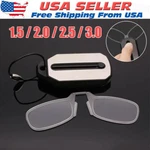 Ultra Thin Reading Glasses Nose Clip Optics Presbyopic +1.0 +1.5 +2.0 +2.5 +3.0. Fixed Price $5.22.