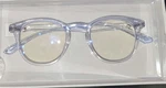Evolution Eyes Clear Thick Frame Round Blue Light Glasses Nerd Readers 0.0 88001. Fixed Price $24.20.