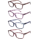 Doovic 4 Pack Computer Reading Glasses For Women Blue Light 3.50 X, Colors. Fixed Price $40.99.