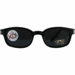 Original X-kd's Biker Shades By Pcsun 20% Larger Black Frames Super Dark Lens. Fixed Price $13.99.