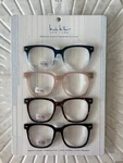 Nicole Miller Premium Quality Reading Glasses Readers +2.50 Oversized 4-PACK New. Fixed Price $33.96.