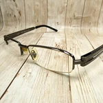 Oga Morel Gunmetal Gray Half Rim Eyeglasses Frames 6453O RF000 52-18-140 France. Fixed Price $49.09.