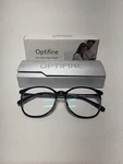 Optifine Big Face Black Blue Light Blocking Glasses. Fixed Price $12.94.