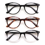 Sigvan 3 Pack Reading Glasses Spring Hinge Stylish Readers Medium, Mix. Fixed Price $20.90.