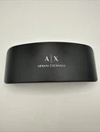 Armani Exchange Sun & Eye Glasses Case Clamshell Hard Black Storage Felt Ln. Fixed Price $14.54.