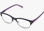 Foster Grant Cleo Women's Oval Reading Glasses, Purple, +3.25 Free Shipping. Fixed Price $13.95.