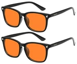 2 Pack 98.6 Blue Light Blocking Glasses Men Woman For Better Sleep, Computer. Fixed Price $25.69.