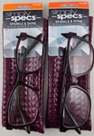 Simply Specs Foster Grant Reading Glasses + 2.50 Sparkle & Shine ( 2PC). Fixed Price $20.95.