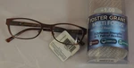 Foster Grant Charlsie Multifocus Advanced Reading Glasses +1.00 W/ Case Brown. Fixed Price $34.99.