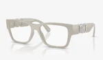 New Versace Reading Glasses Mod. 3368-U 5501 53-17 Grey & Silver Frames Readers. Fixed Price $239.99.