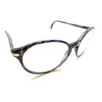 Persol 3015-S 944/32 Brown Blue Cat Round Eyeglasses Frames 54-18 140 Italy. Fixed Price $124.99.